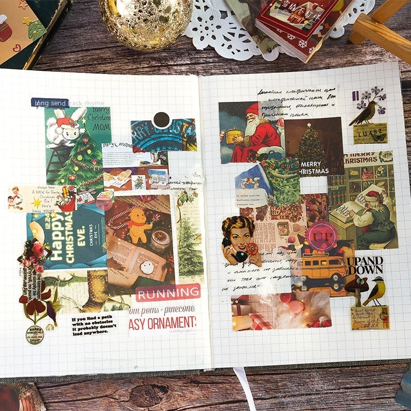 Christmas Handwriting Small Book 100 Mini Paper Notes 1723208449258557440