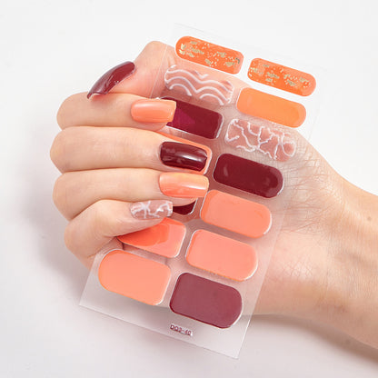 3d Laser Bronzing Craft Nail Applique Nail Sticker - HD Wireless Product #38