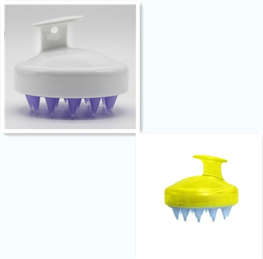 Silicone Shampoo Brush Massage Scalp Hair Brush 1724037925860