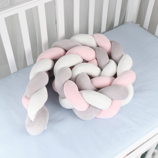 Knotted Long Pillow Three-strand Twist Spandex Bed Fence Baby 1724330147471036416
