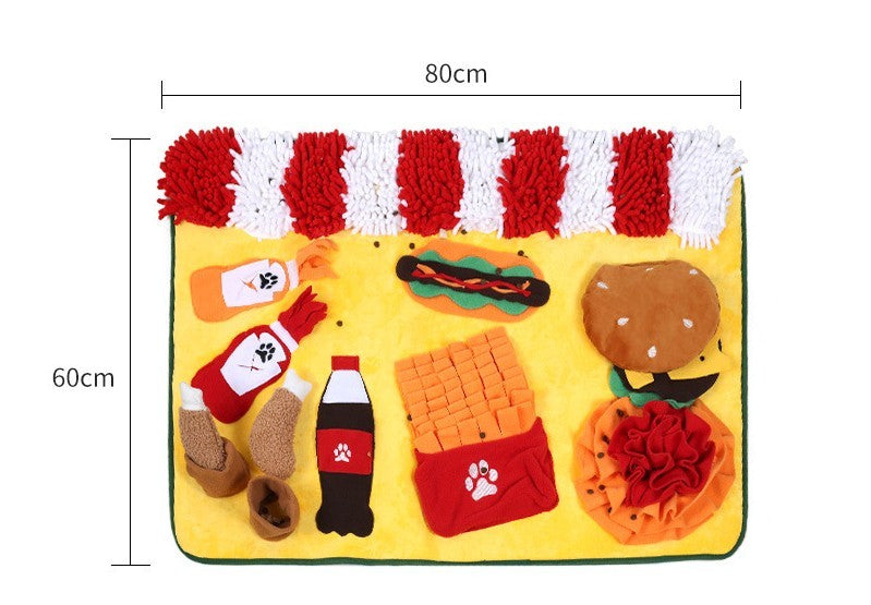 Pet Sniffing Mat Dog Foraging Food Storage Training Mat 1725440098826326016