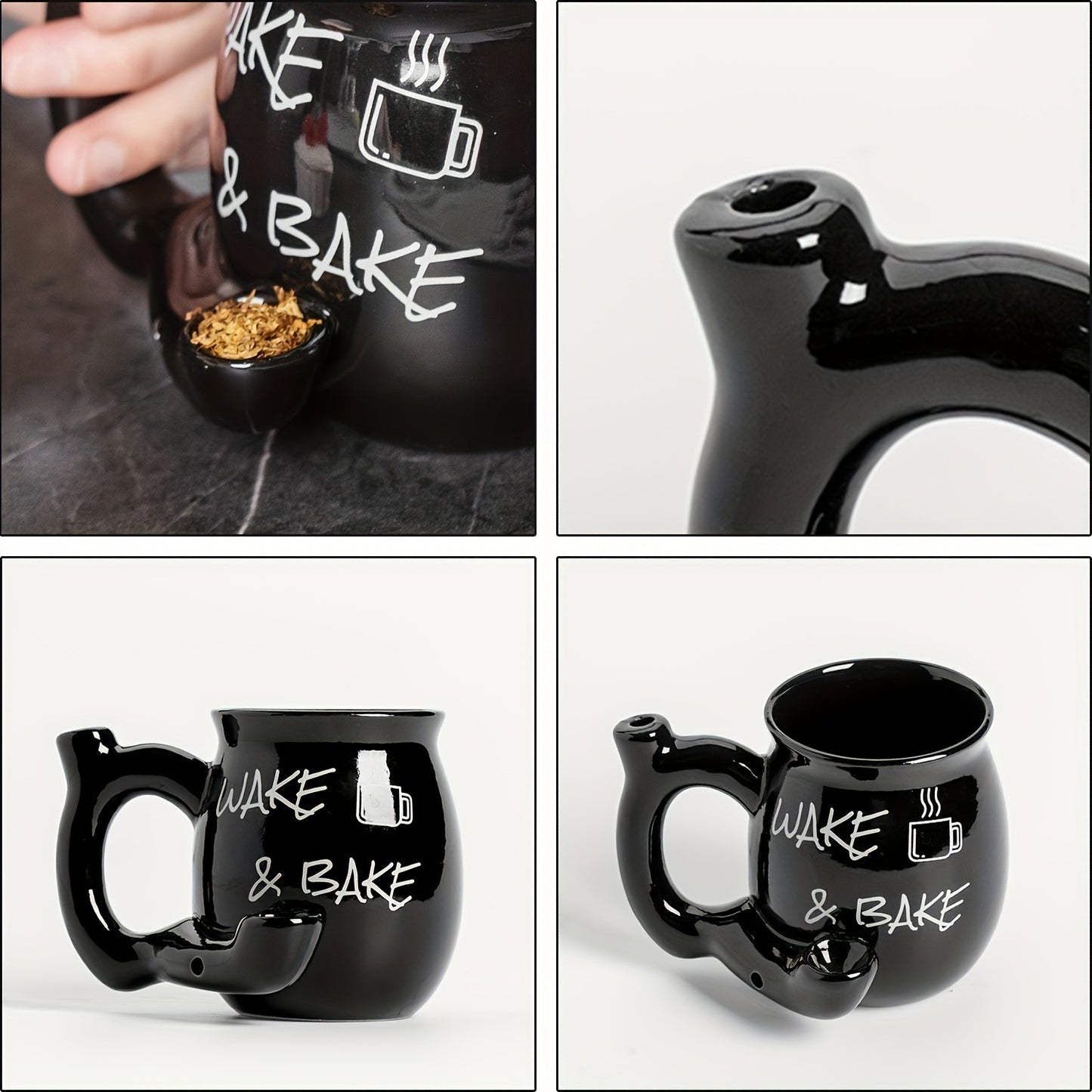 Multifunctional Ceramic Smoking Coffee Cup 1727197580103913472