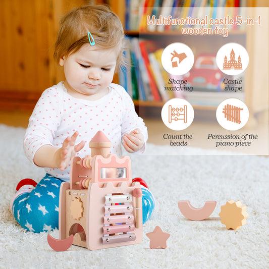 Amazon Baby Early Education Educational Stacking Rocket Boy Girl House Castle Assembling Toys 1727941722119475200