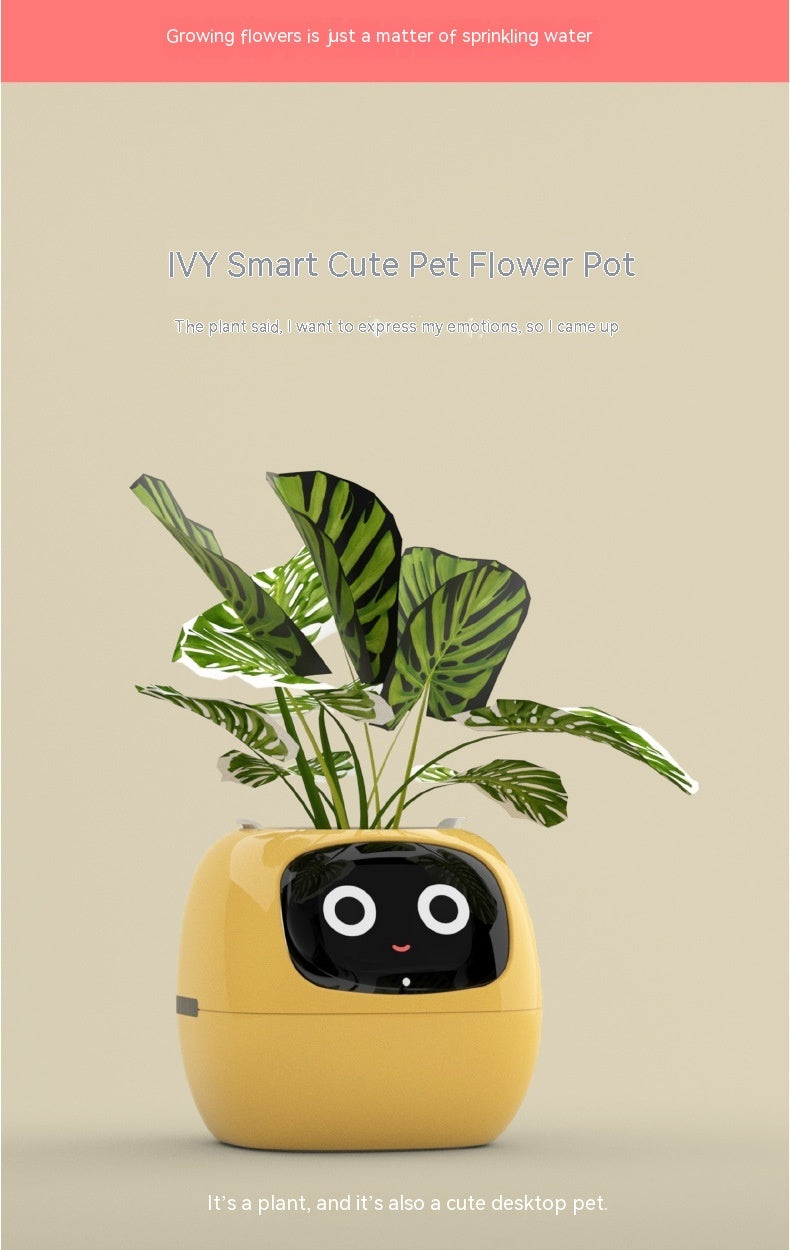 Smart Planter Endless Fun Over 49 Rich Expressions 7 Smart Sensors And AI Chips Make Raising Plants Easy And Fun 172832129833