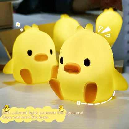 Small Yellow Duck Small Night Lamp Bedside Lamp Unplugged Table Lamp Ambience Light 1728693599983505408