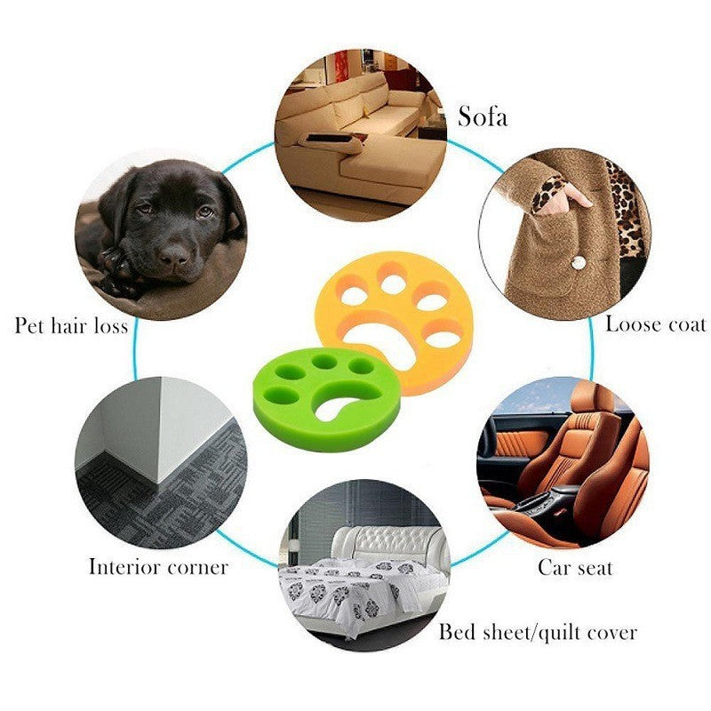 Pet Cat's Paw Cleaning Clothes Dust Removal Double-sided Lent Remover 1729397844382715904