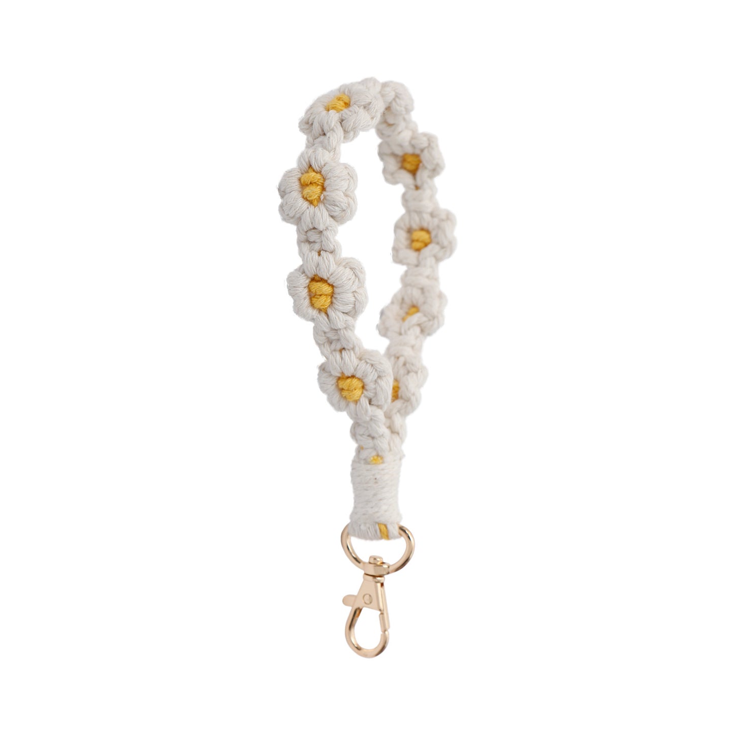 Flower Chrysanthemum Wrist Strap Little Daisy Keychain 172bf99c 86c0 4a8e be9a a2758e7fed44