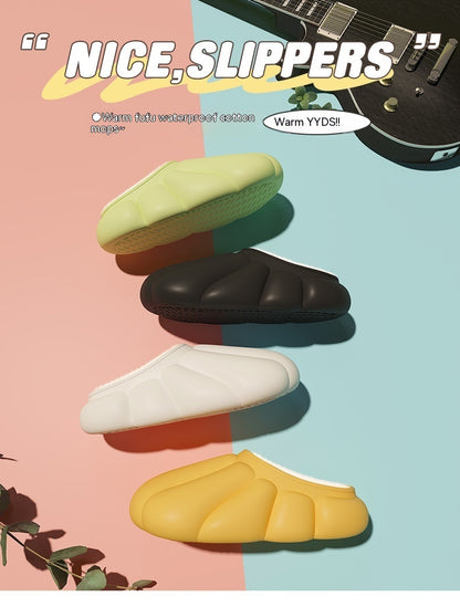 Couple Personality Baotou Pumpkin Cotton Slippers 1730065002632712192