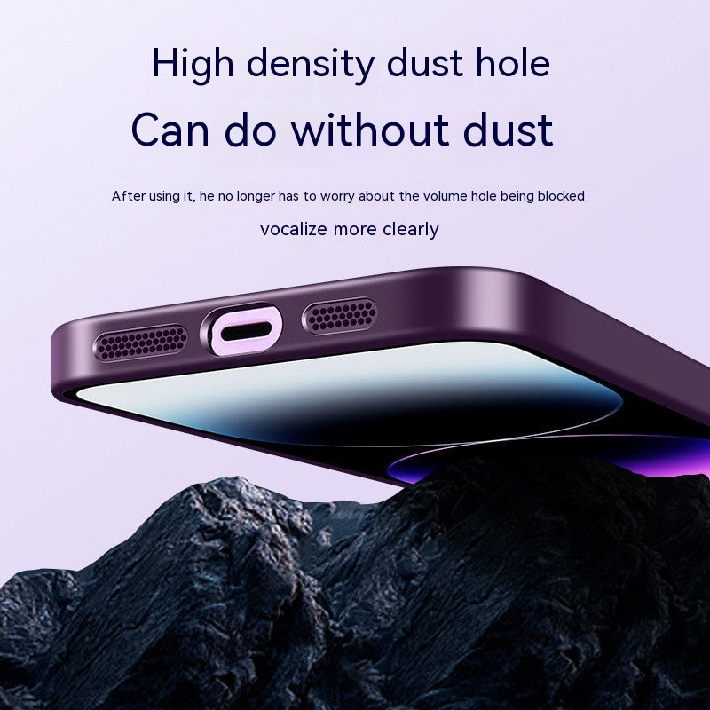 Metal Invisible Bracket Frosted Large Window Magnetic Suction Phone Case 1730799913756921856