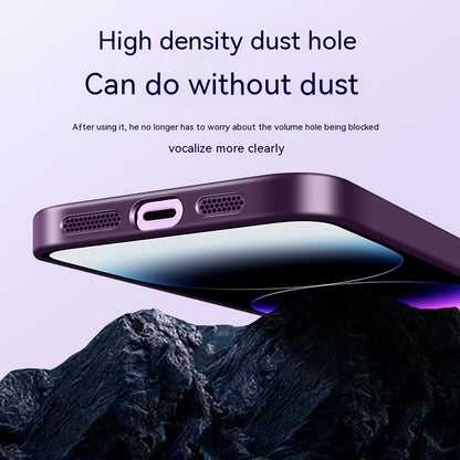 Metal Invisible Bracket Frosted Large Window Magnetic Suction Phone Case 1730799913756921856