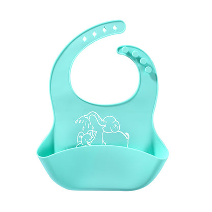 Baby food Bib baby meal silicone saliva bag 1731745160802