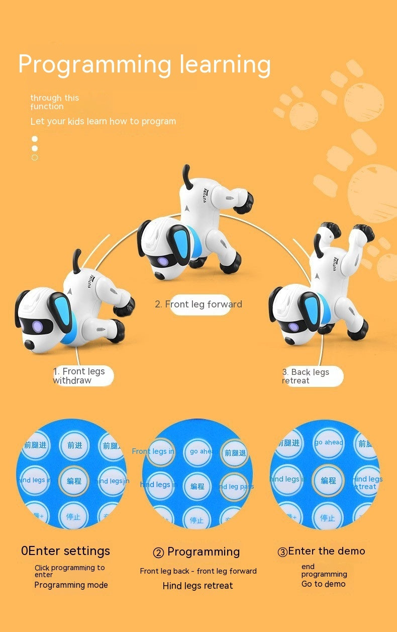 Intelligent Robot Dog Remote Control Electric The Toy Dog 1731910597135699968