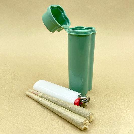One-piece Flip Cigarette Boxes Hit Kit Double Hole Position With Lighter Storage Convenient To Carry 1732590109754265600