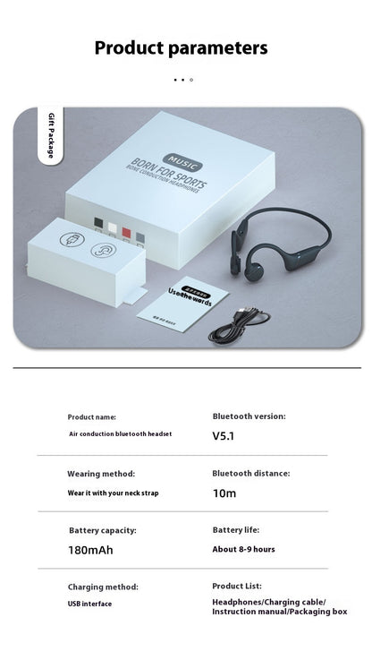 H12 Open Bone Conduction Second Generation Wireless Bluetooth Headset 17328641 8d1d 48fd bfa0 1faa8a35df00
