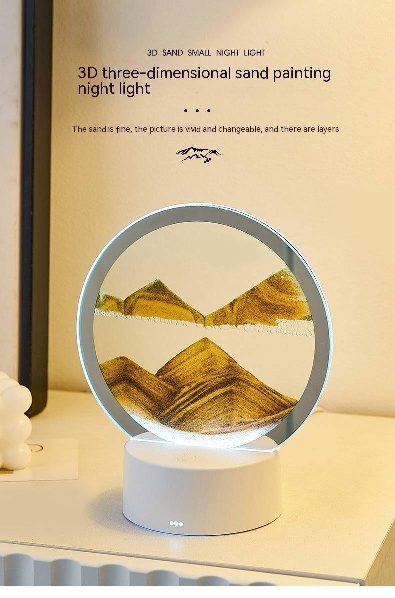 Creative Gift Quicksand Lamp Decorative Lamp 1733030018063405056