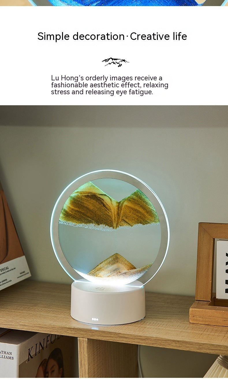 Creative Gift Quicksand Lamp Decorative Lamp 1733030019011317760