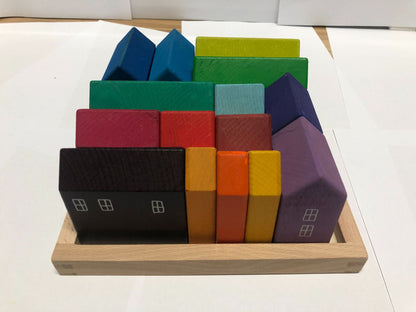 Early education stacking high blocks 1733676636060
