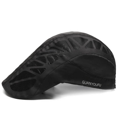 Men Mesh Beret Hat Summer Breathable Quick Dry For Women Newsboy Detective Gorra Boy Chef Restaurant Work Casquette 173443651