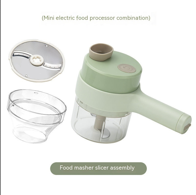 Chopper Mini Wireless Electric Mashed Garlic Cutting And Pressing Stir 1734918907963248640