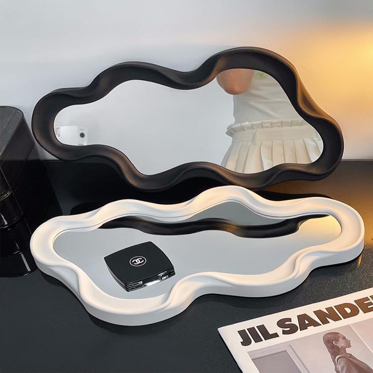 Cloud Shaped Mirror Makeup Mirror Student Dormitory 1735149925362176000
