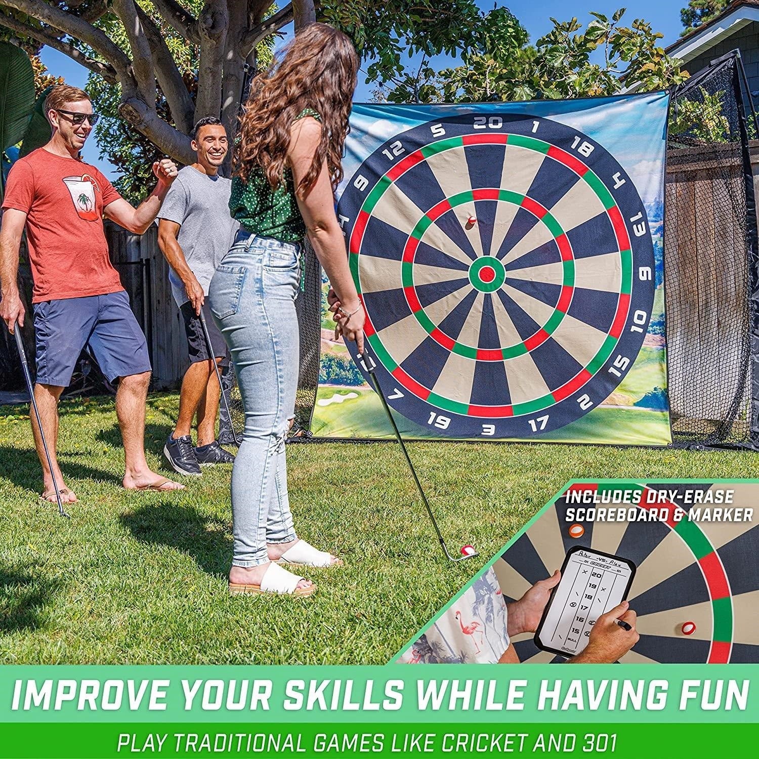 Leisure Golf Board Game Set Hitting Mat 1735547847161548800
