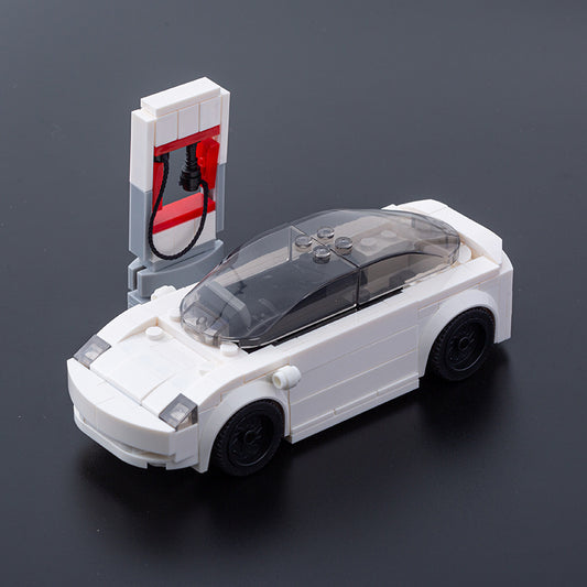 Chinese Puzzle Building Blocks Tesla Technology CAR Children's Educational Toys 1736577074770087936