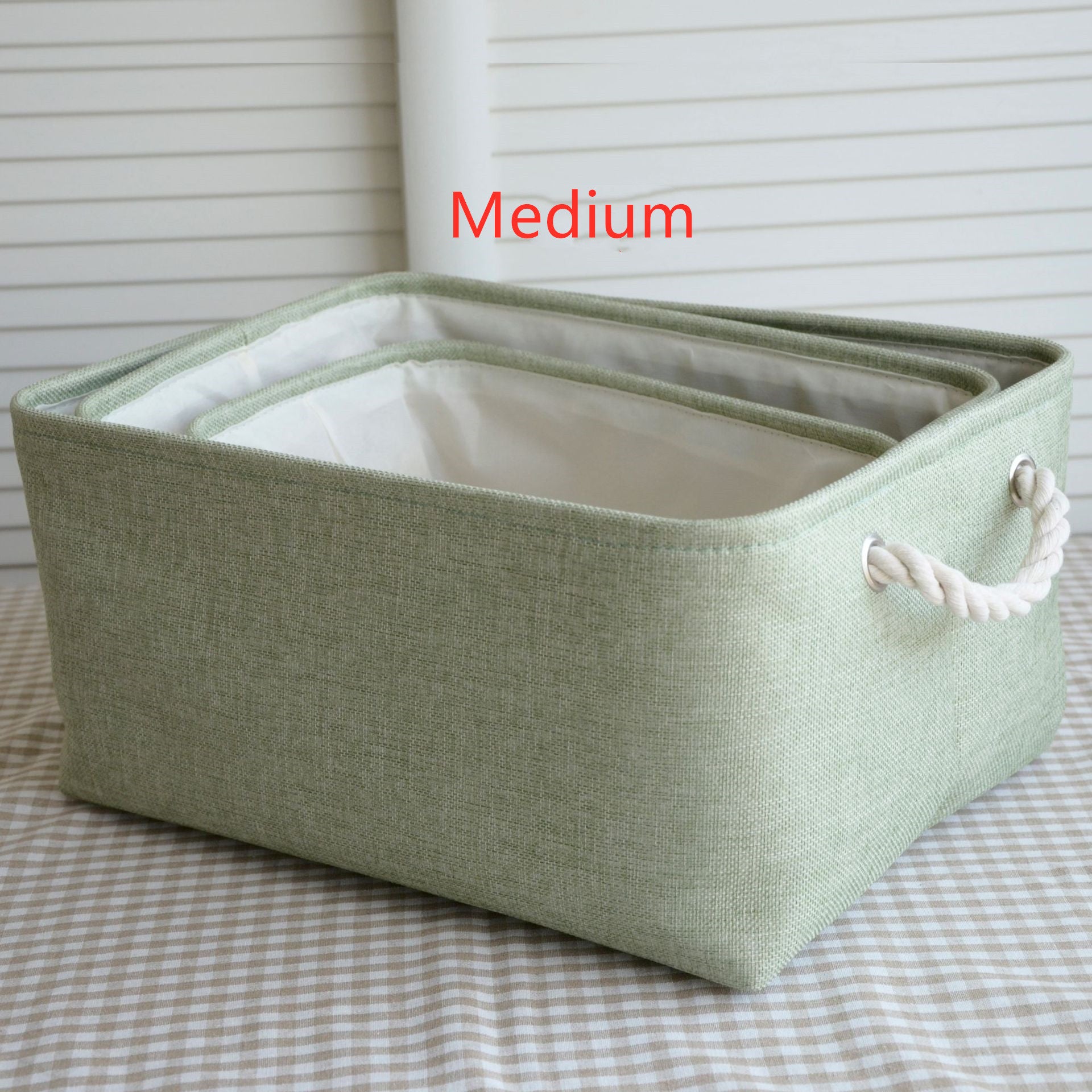 Nordic Japanese fabric storage basket 17378004496577