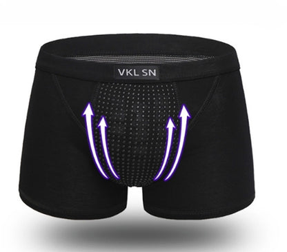 Health magnetic therapy breathable casual men's boxer briefs 1739193943051
