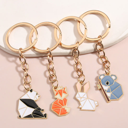 Animal Panda Fox And Bunny Koala Key Ring Chain Accessories 1739949773319966720