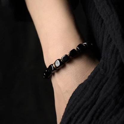 Women's Fashion Cube Obsidian Bracelet 173cd89d 9bc3 474d b1af 3bb8df93a256
