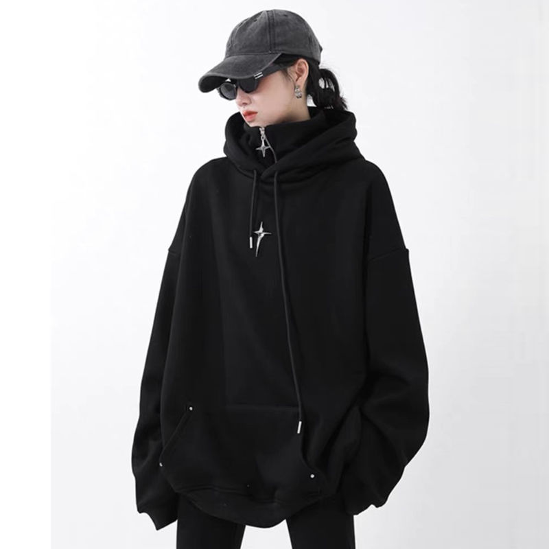 Pile Collar Shell Jacket Sweater Men's Hooded 1741706848546983936