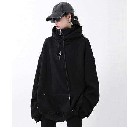 Pile Collar Shell Jacket Sweater Men's Hooded 1741706848546983936