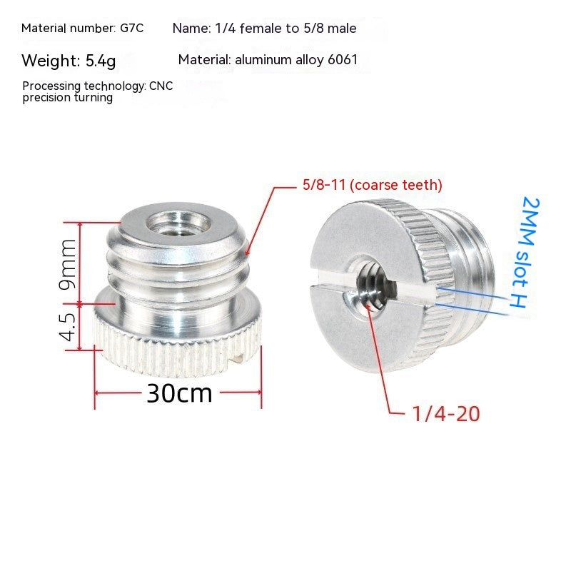 Laser Level Tripod Screw Adapter Camera Screw 1742090672112013312
