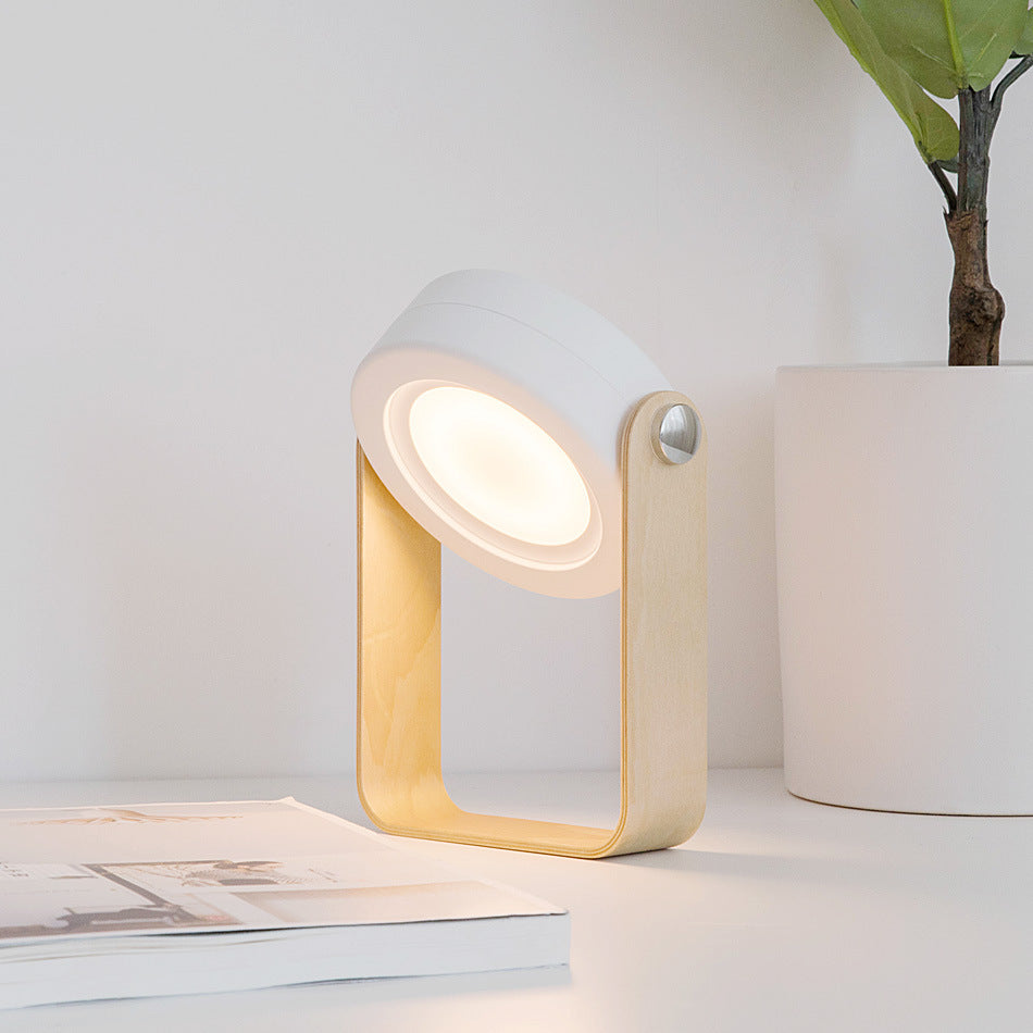 Foldable Touch Dimmable Reading LED Night Light Portable Lantern Lamp USB Rechargeable For Home Decor 1744215326038