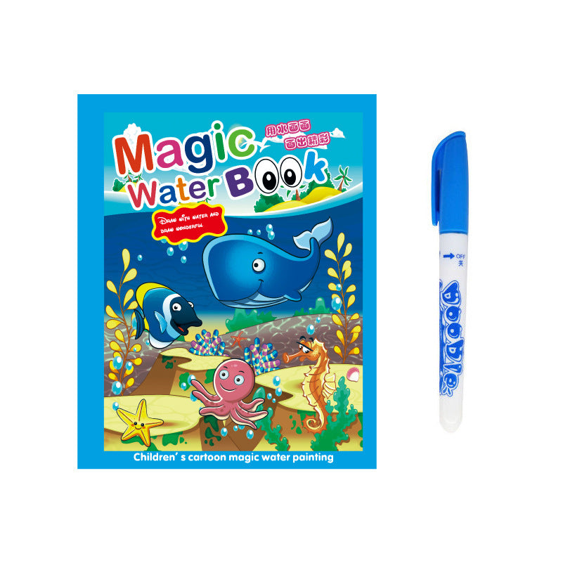 Children's Creative Magic  Water Painting Book 1744917028449