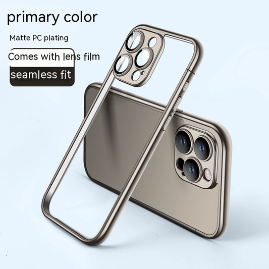 Matte Plating Frame Without Backboard Phone Case 1744c9eb 8f69 42ab ad08 bc8bbe6911ba trans
