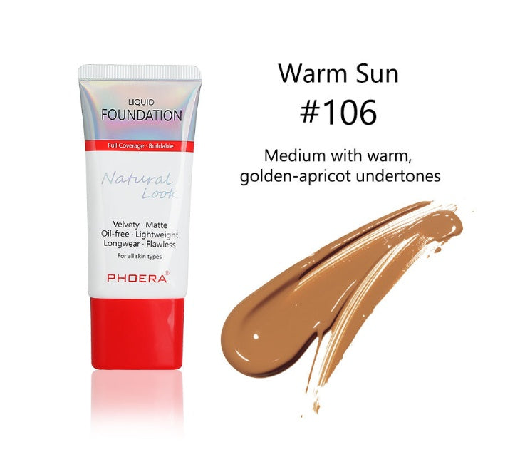 Matte, Silky, Tube Liquid Foundation, Ladies Products 1745052246560