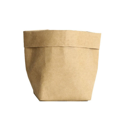 Flower pot supplies washed kraft paper storage bag 1745691077031