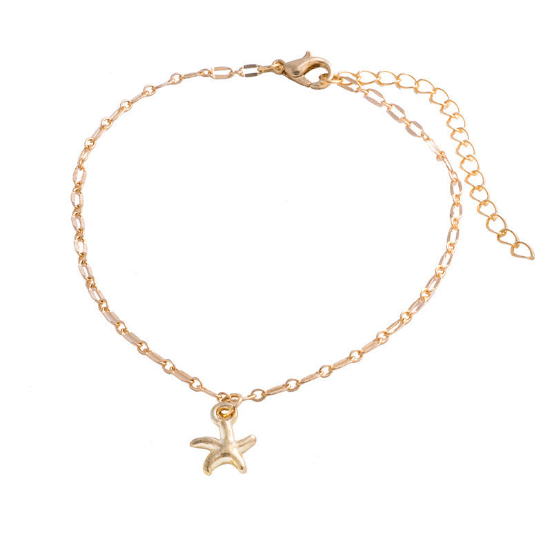Fashion Alloy Electroplated Starfish Foot Accessories 17475e7d 7fdd 4752 b531 b3f16a9a1ad4