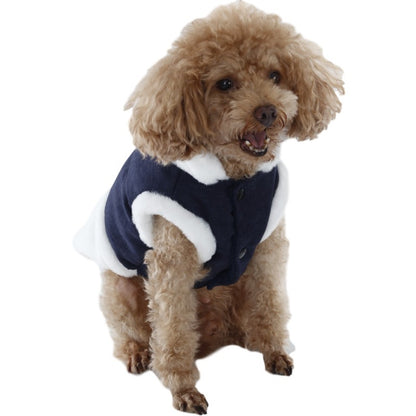 Pet Clothes Plush Warm Dog Vest Vest Style Dog Clothes Fur Collar Pet 1750365204382