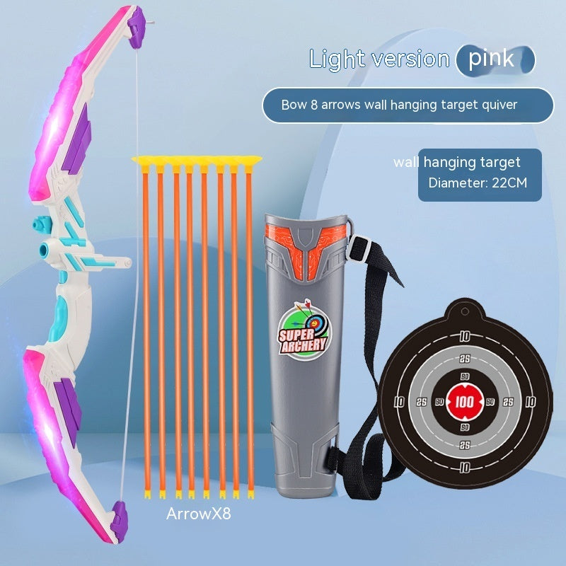 Children's Archery Bow And Arrow Set Arrow Target Quiver Boy Shooting Parent-child Sports Arrow Traditional Sucker 175714e0 c