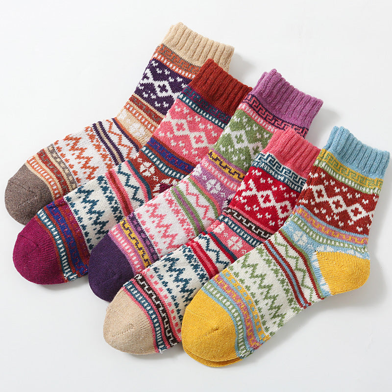 Fashion Winter Thickened Socks Women's Set 175a68e0 70bb 461a b88b 191e67872257