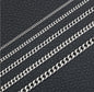 Men Stainless Steel Rope Snake Box Cuban Link Chain 1760572254816