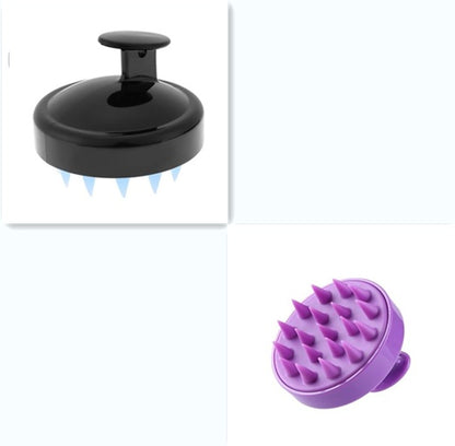 Silicone Shampoo Brush Massage Scalp Hair Brush 1762082694653