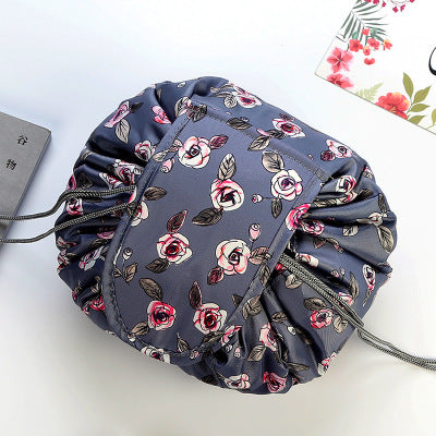 Portable waterproof drawstring cosmetic bag 17624394768006