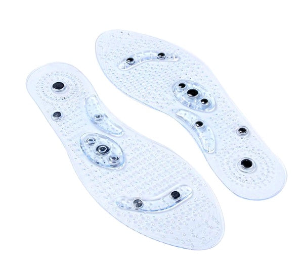 Magnet Magnetic Plus Elastomer Transparent Silicone Massage Insole Health Massage Insole Magnetic Therapy Anti-fatigue 176315