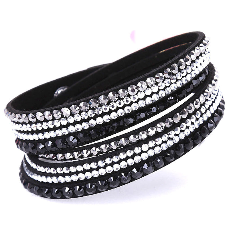 Korean velvet crystal bracelet 1763496777803