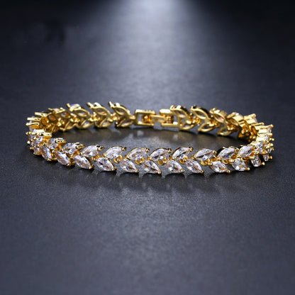 Fashion horse eye zircon bracelet 1765149453845