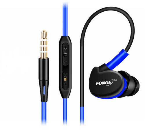 Ear-Hook Wired Headset Sports Phone Headset 1767367512995