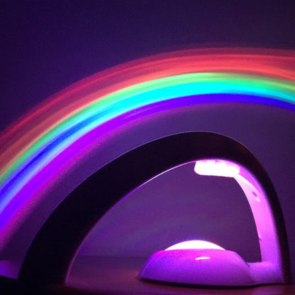 Novelty LED Romantic Sky Rainbow Colorful Projection Night Light 1768014421500